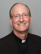 Rev. Russell Hewes, owner of St. James the Greater Catholic Church